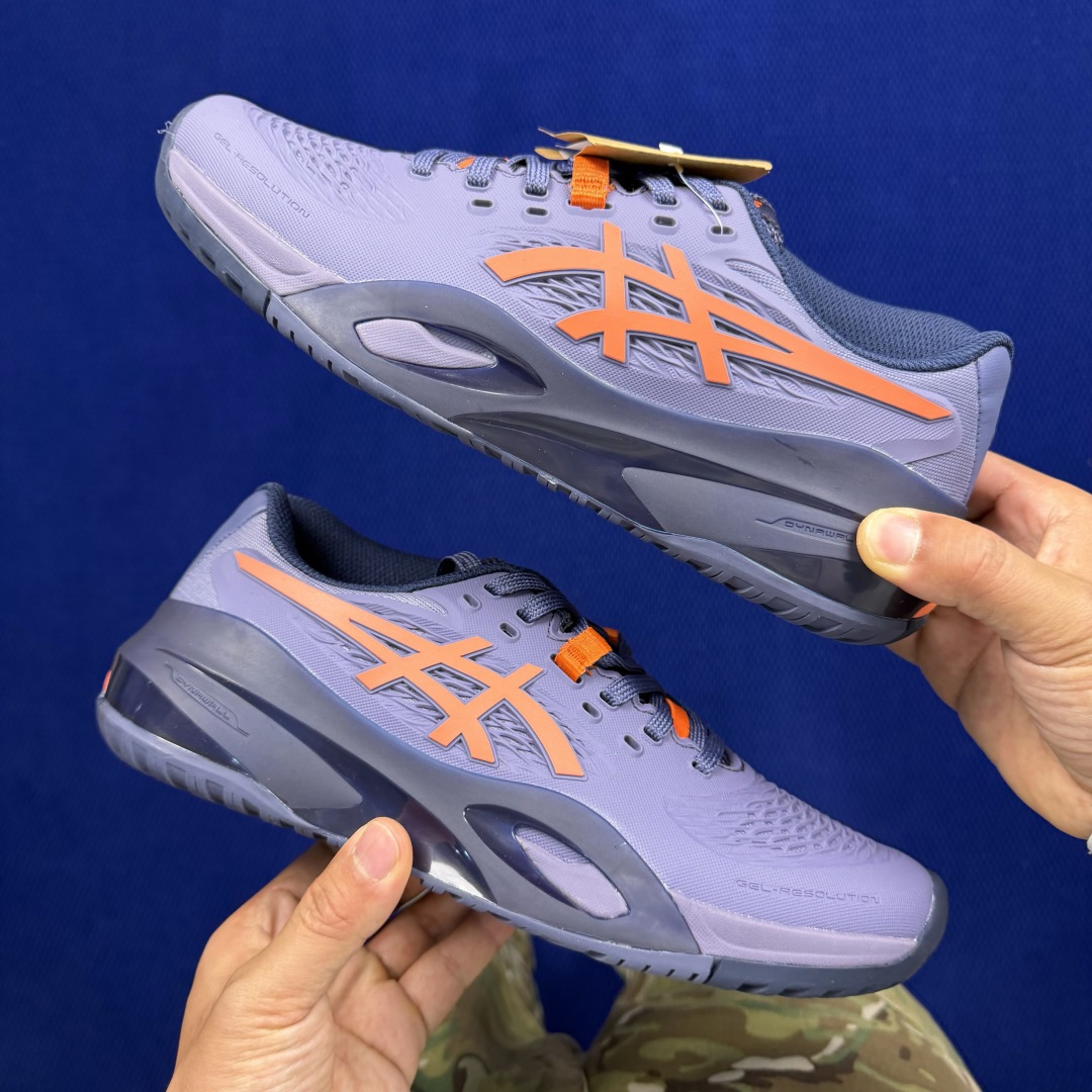 亚瑟士ASICS X10网球鞋，共22色‼️GEL-RESOLUTION X10 第6色:紫橙外贸爆款，
