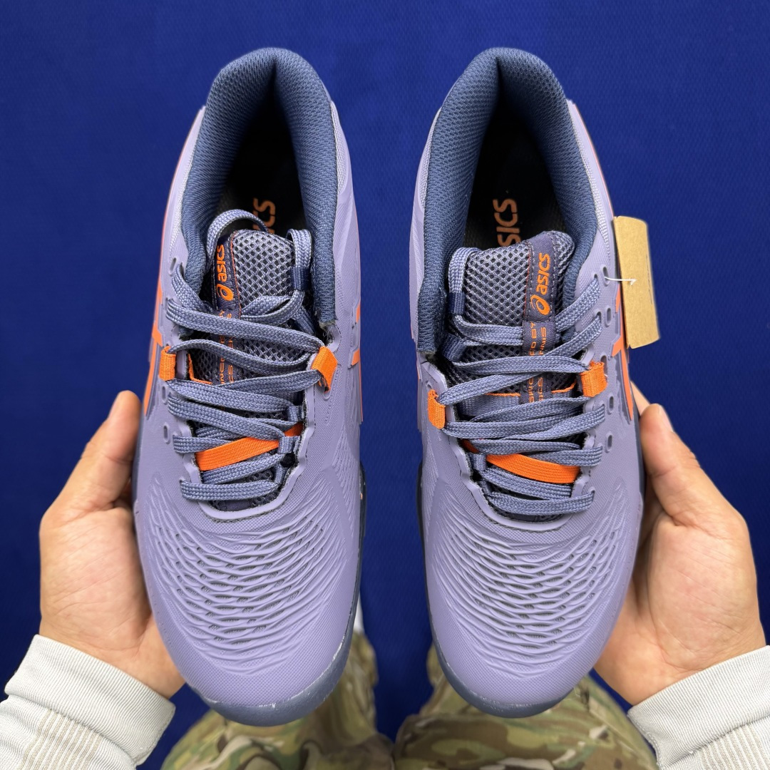 亚瑟士ASICS X10网球鞋，共22色‼️GEL-RESOLUTION X10 第6色:紫橙外贸爆款，