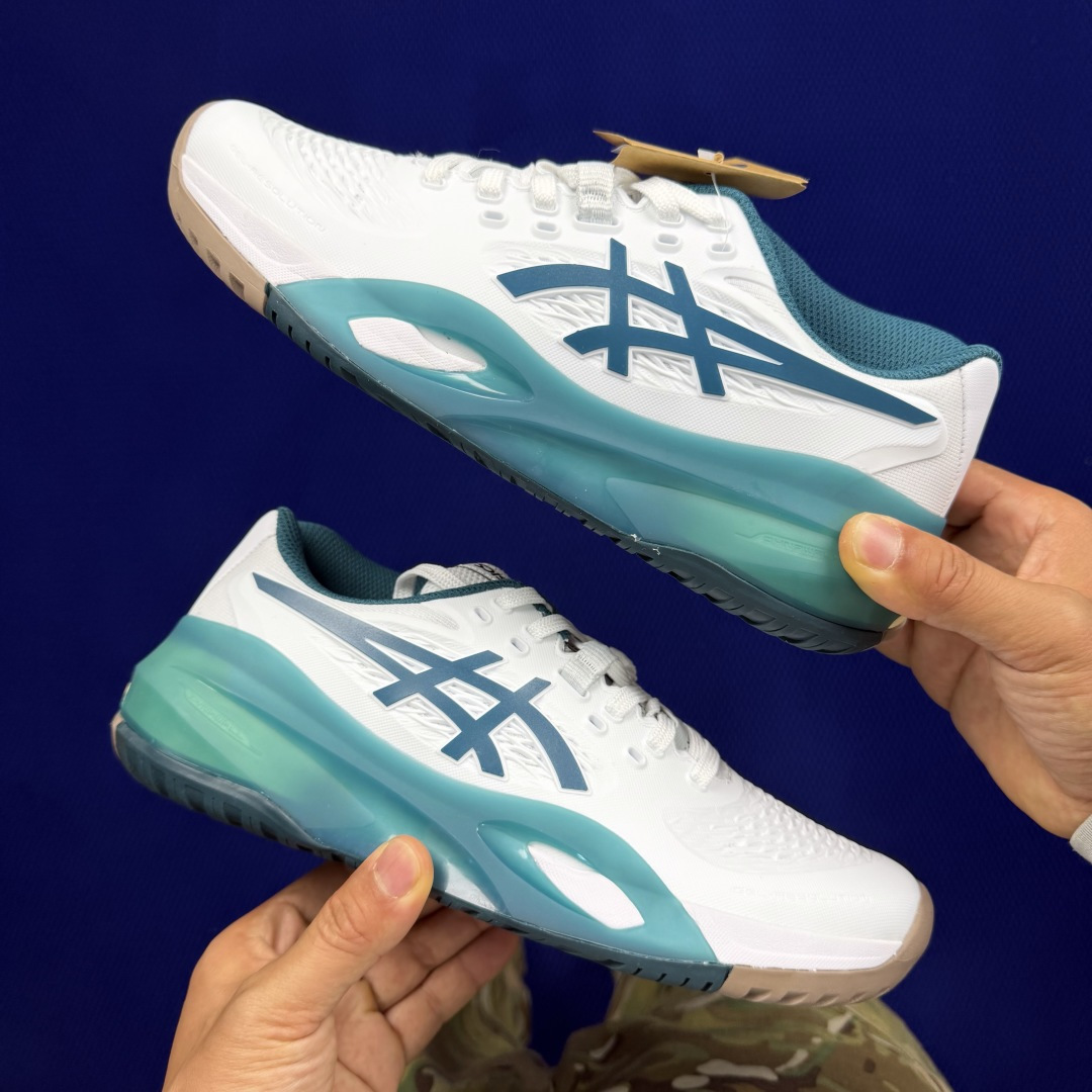 亚瑟士ASICS X10网球鞋，共22色‼️GEL-RESOLUTION X10 第7色:白绿外贸爆款，