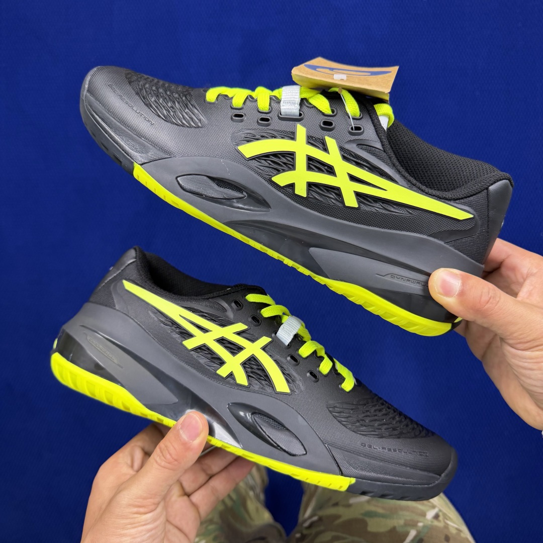 亚瑟士ASICS X10网球鞋，共22色‼️GEL-RESOLUTION X10 第8色:黑黄外贸爆款，