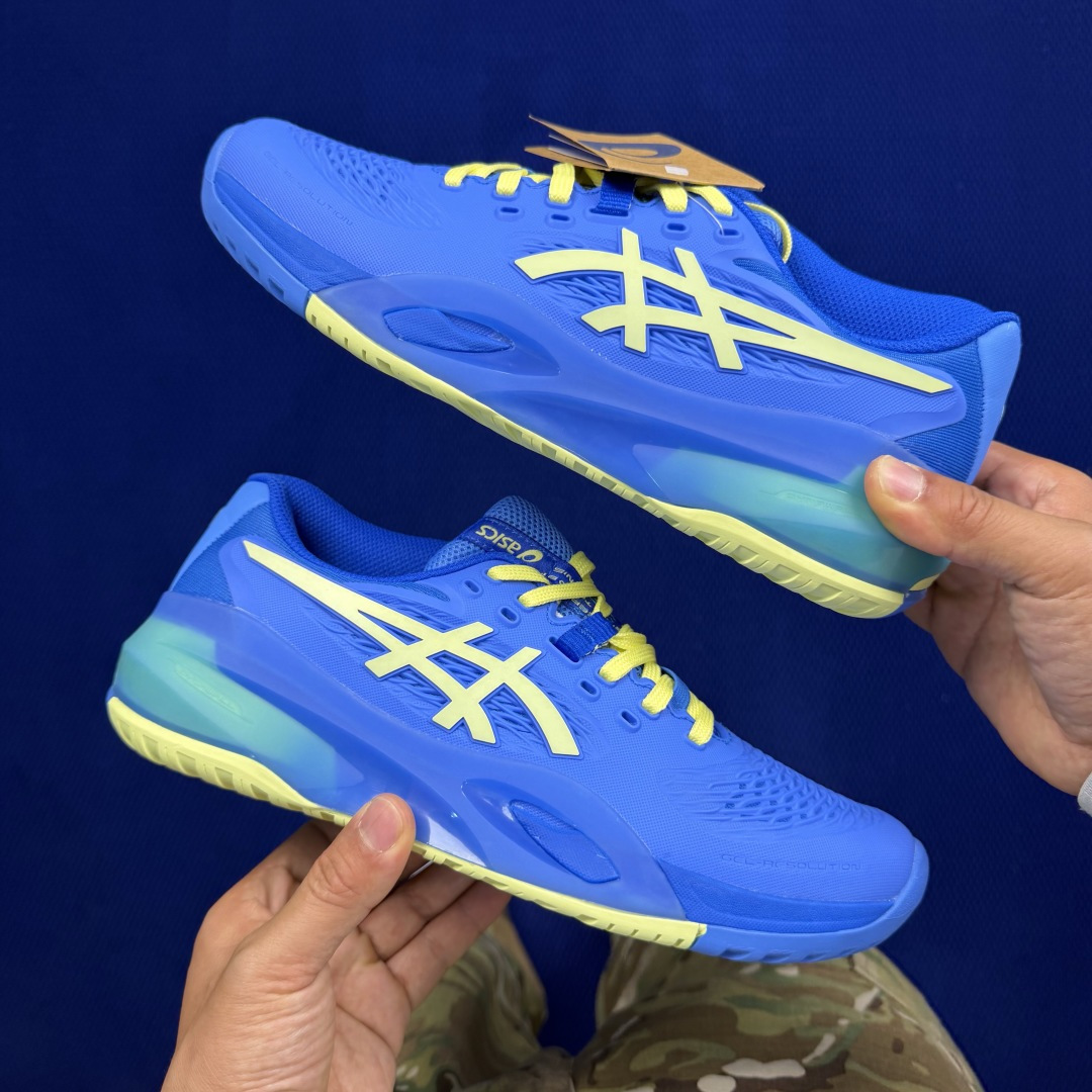 亚瑟士ASICS X10网球鞋，共22色‼️GEL-RESOLUTION X10 第10色:蓝黄外贸爆款