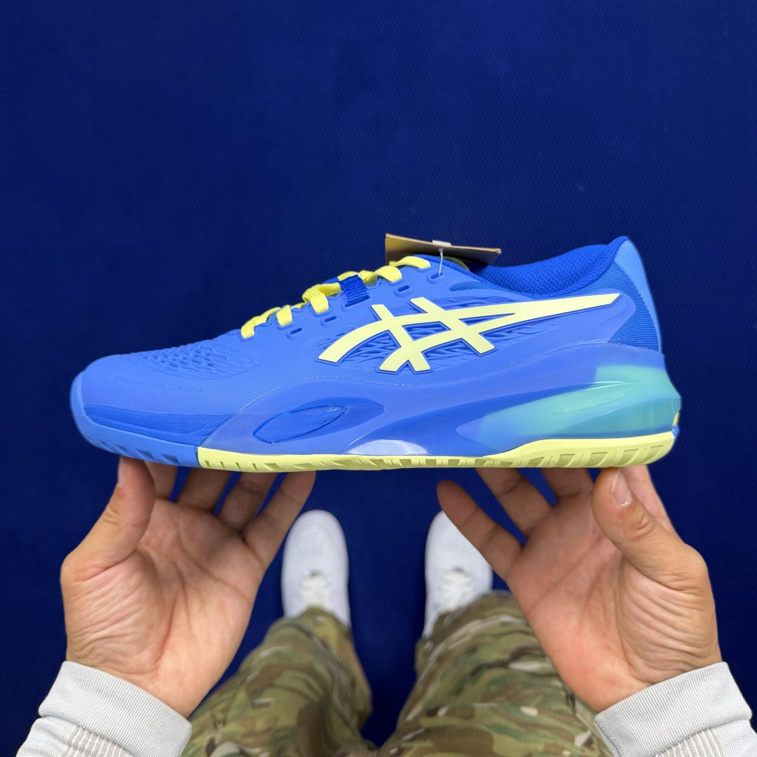 亚瑟士ASICS X10网球鞋，共22色‼️GEL-RESOLUTION X10 第10色:蓝黄外贸爆款