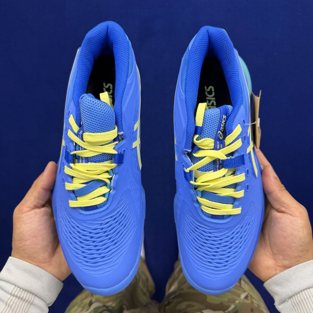 亚瑟士ASICS X10网球鞋，共22色‼️GEL-RESOLUTION X10 第10色:蓝黄外贸爆款