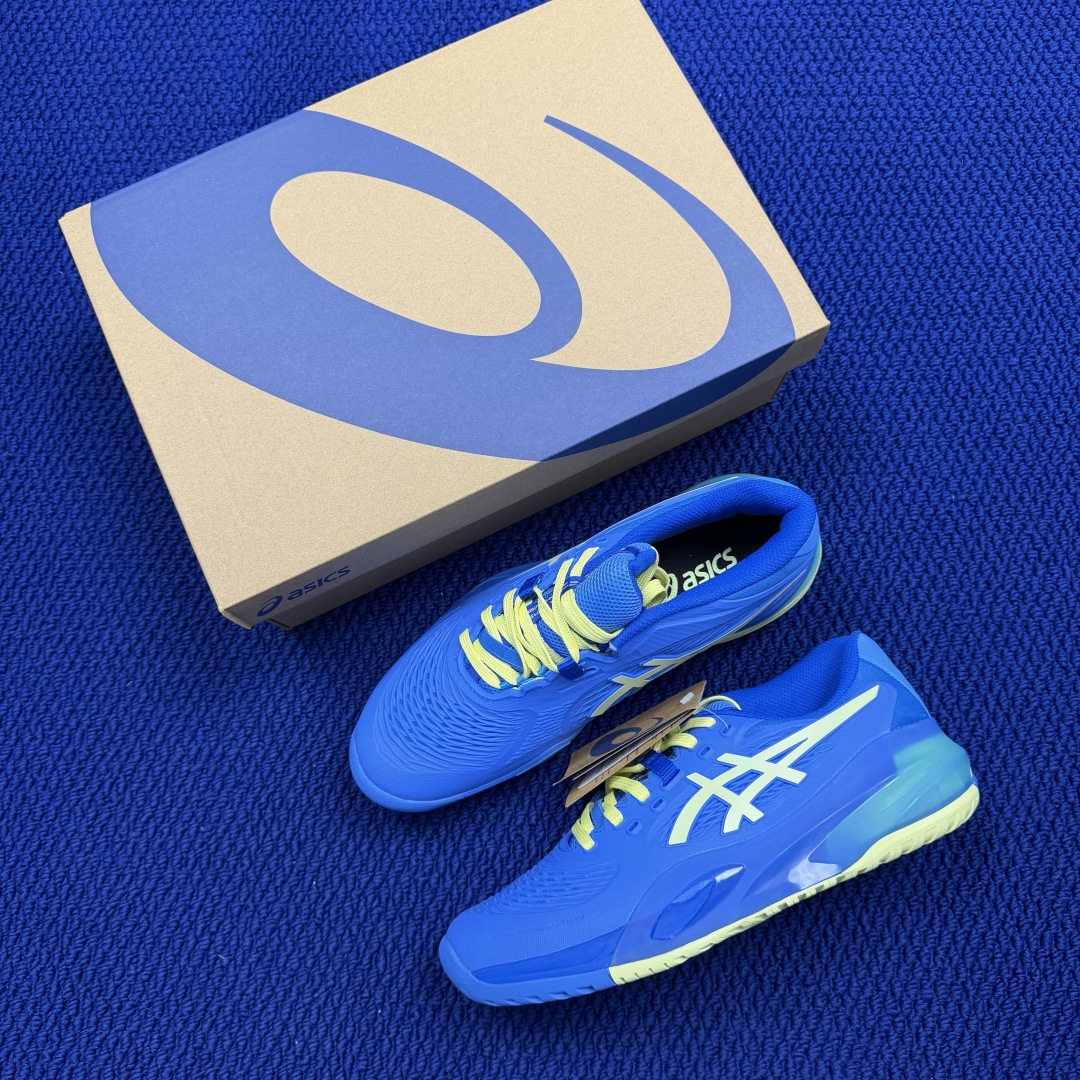亚瑟士ASICS X10网球鞋，共22色‼️GEL-RESOLUTION X10 第10色:蓝黄外贸爆款