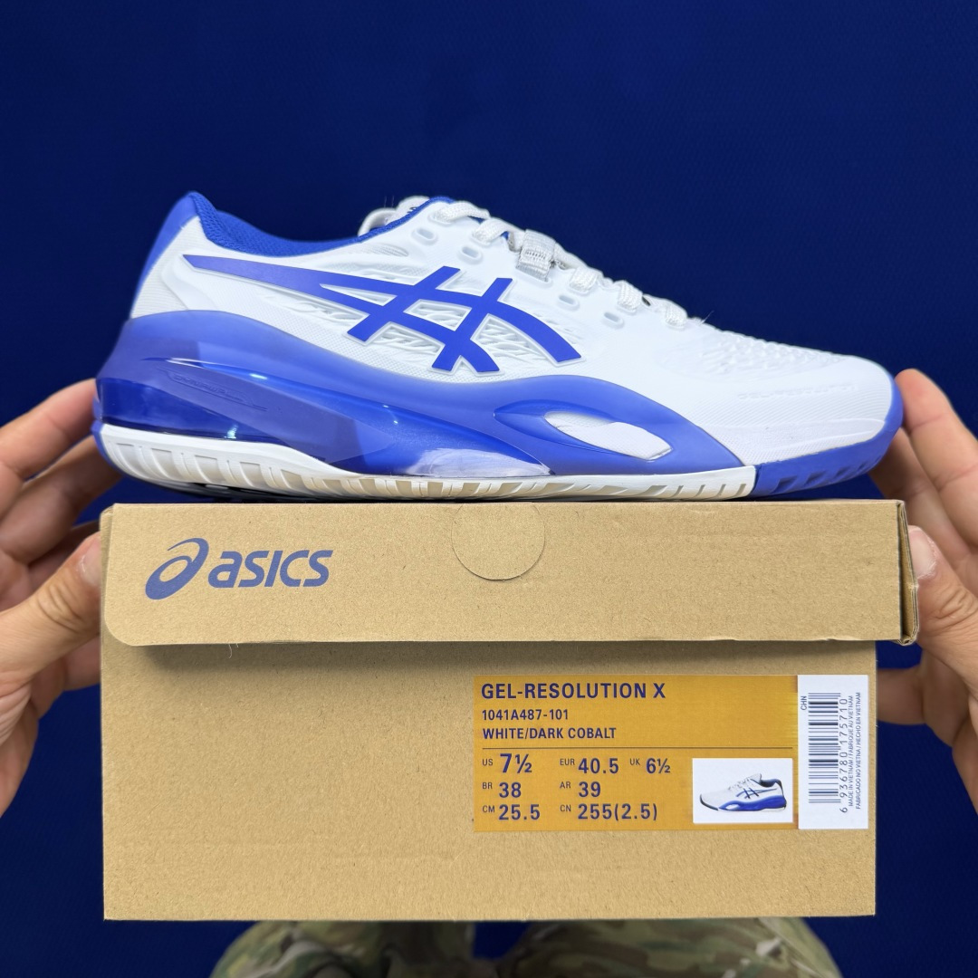 亚瑟士ASICS X10网球鞋，共22色‼️GEL-RESOLUTION X10 第15色:白蓝外贸爆款