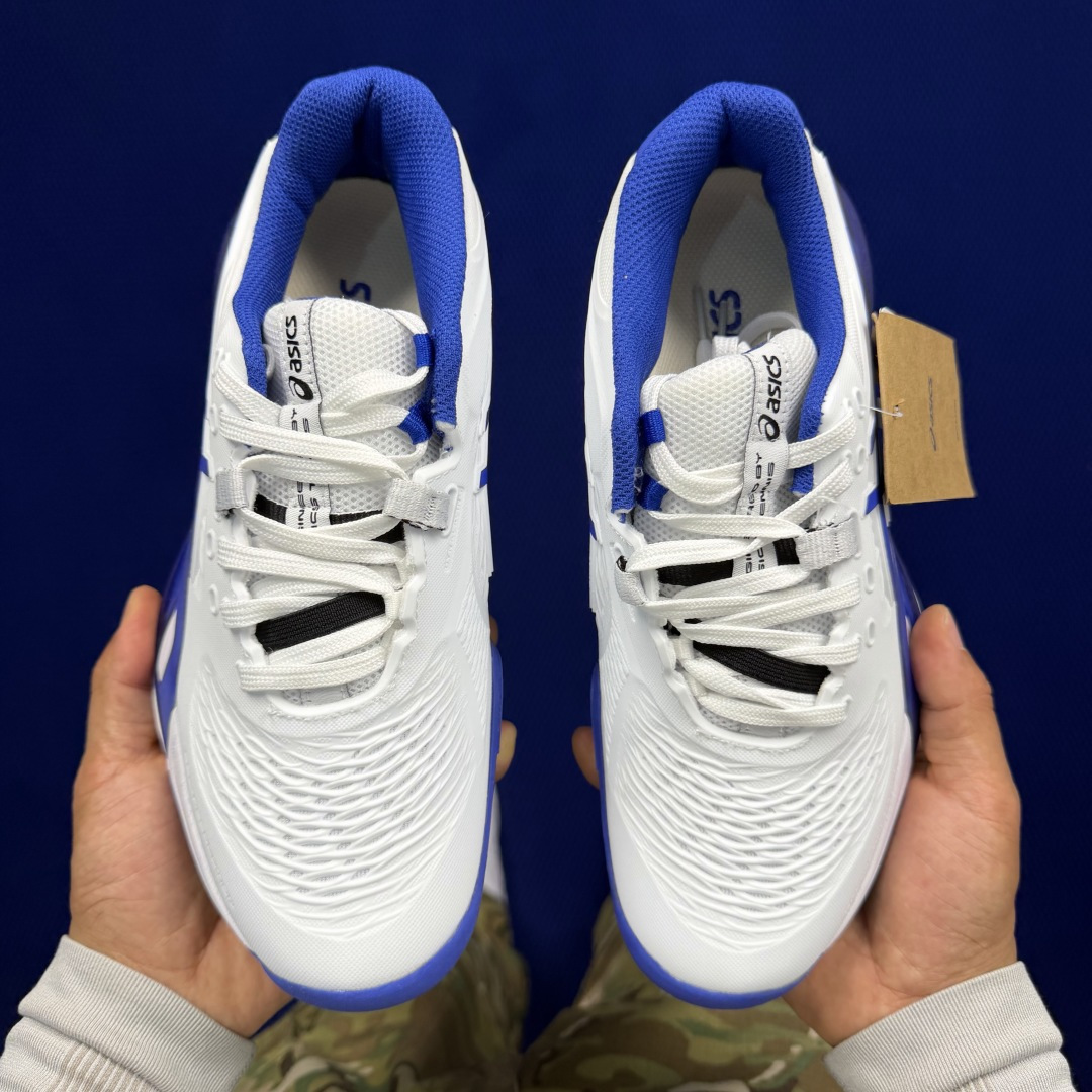 亚瑟士ASICS X10网球鞋，共22色‼️GEL-RESOLUTION X10 第15色:白蓝外贸爆款