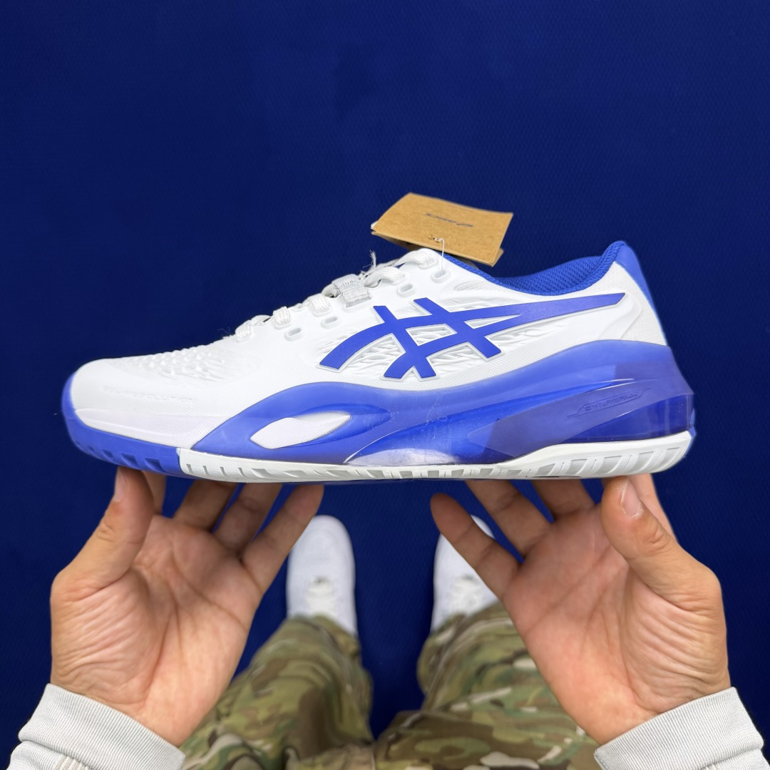 亚瑟士ASICS X10网球鞋，共22色‼️GEL-RESOLUTION X10 第15色:白蓝外贸爆款