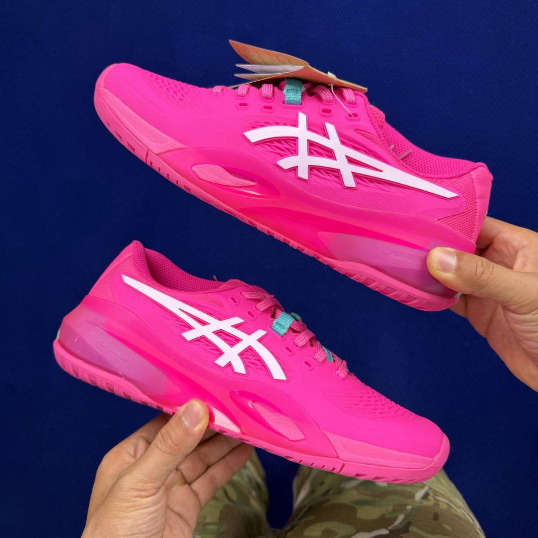 亚瑟士ASICS X10网球鞋，共22色‼️GEL-RESOLUTION X10 第18色:粉红外贸爆款