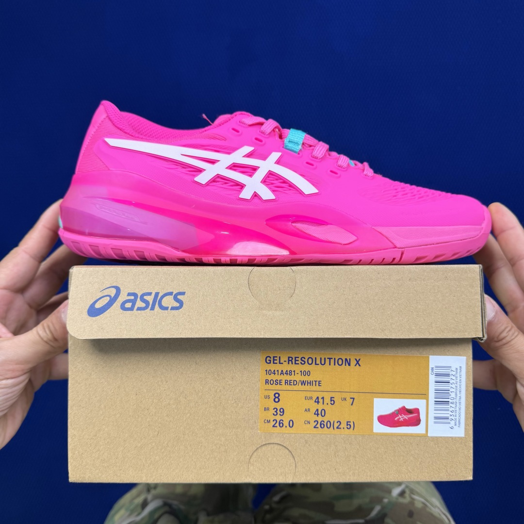 亚瑟士ASICS X10网球鞋，共22色‼️GEL-RESOLUTION X10 第18色:粉红外贸爆款