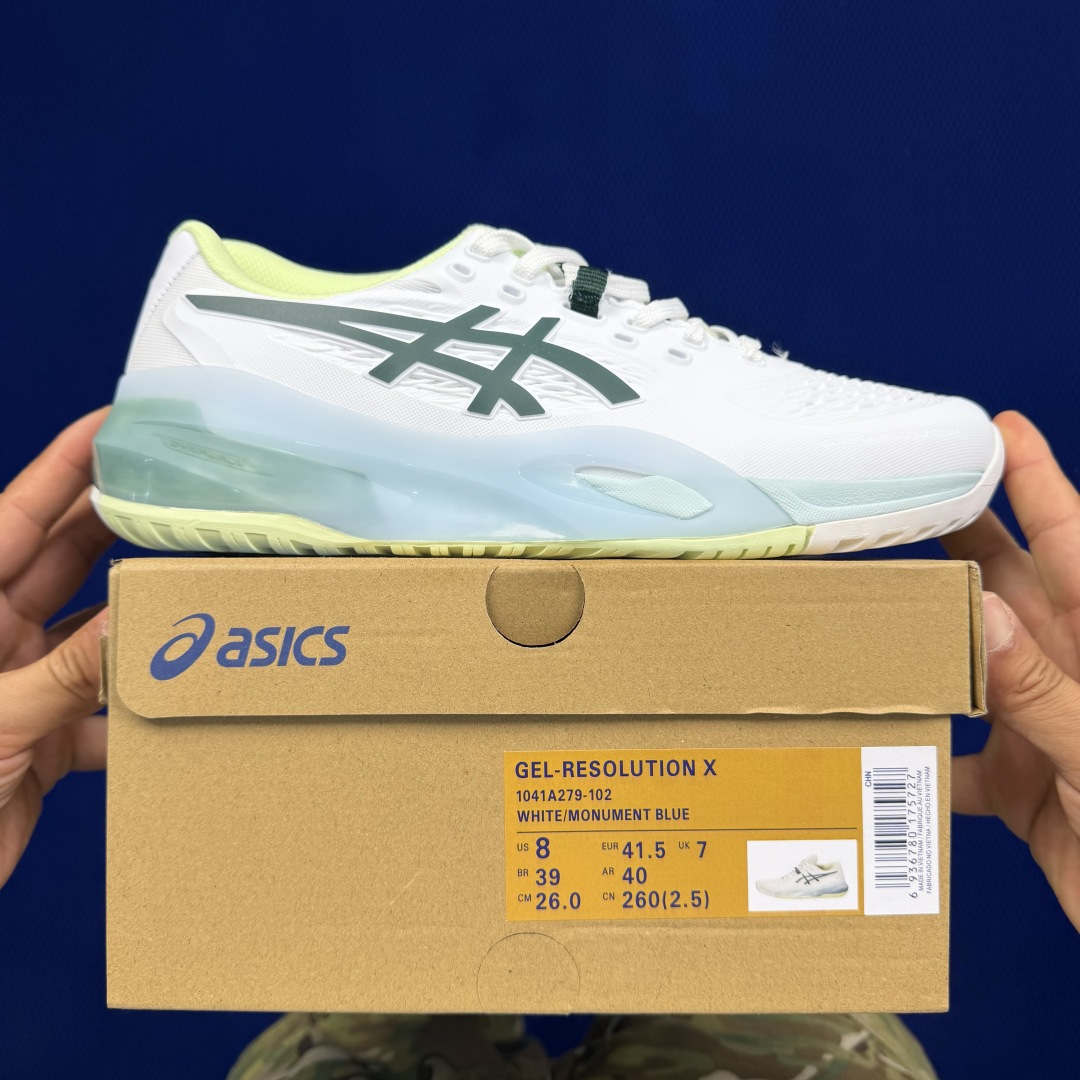 亚瑟士ASICS X10网球鞋，共22色‼️GEL-RESOLUTION X10 第22色:灰青外贸爆款