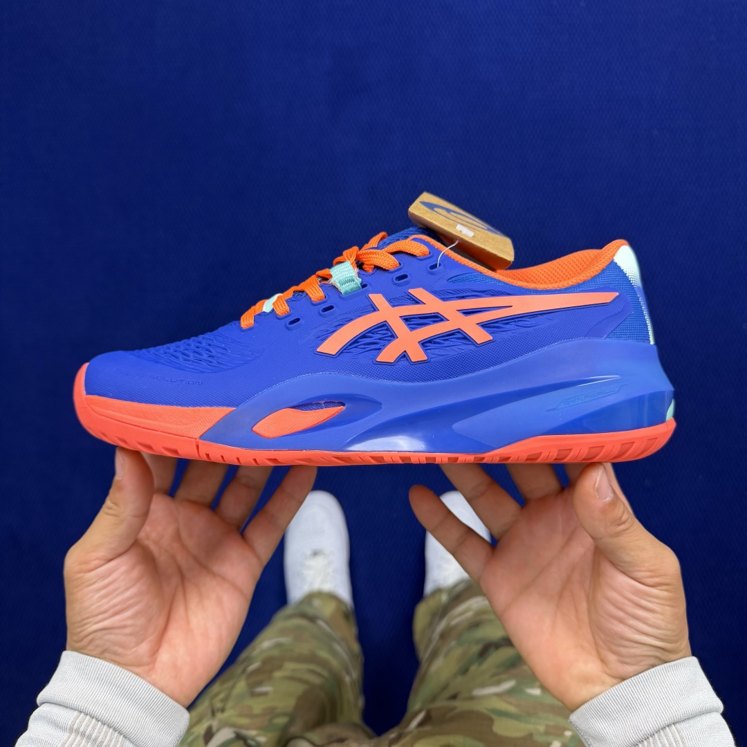 亚瑟士ASICS X10网球鞋，共22色‼️GEL-RESOLUTION X10 第21色:蓝橙外贸爆款