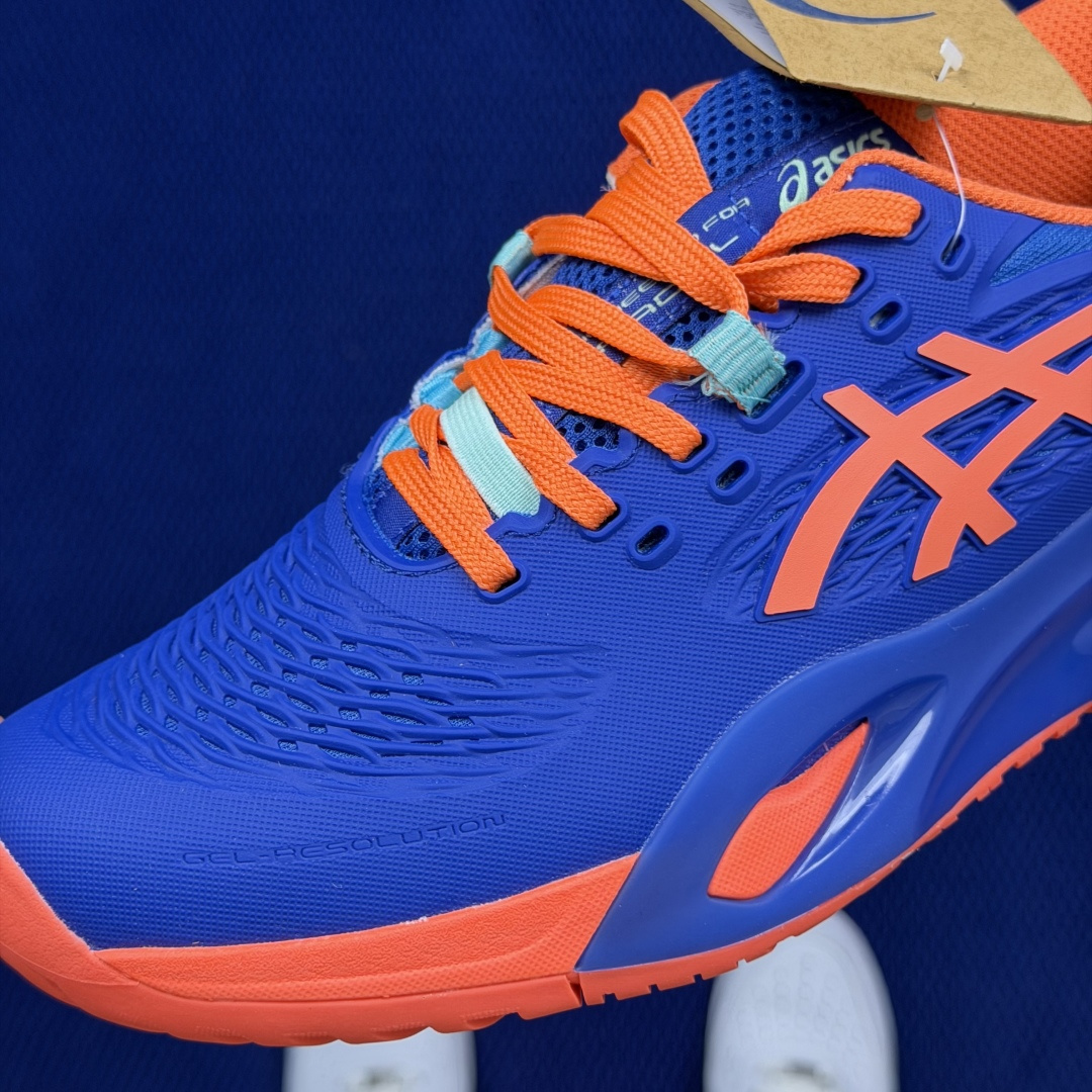 亚瑟士ASICS X10网球鞋，共22色‼️GEL-RESOLUTION X10 第21色:蓝橙外贸爆款
