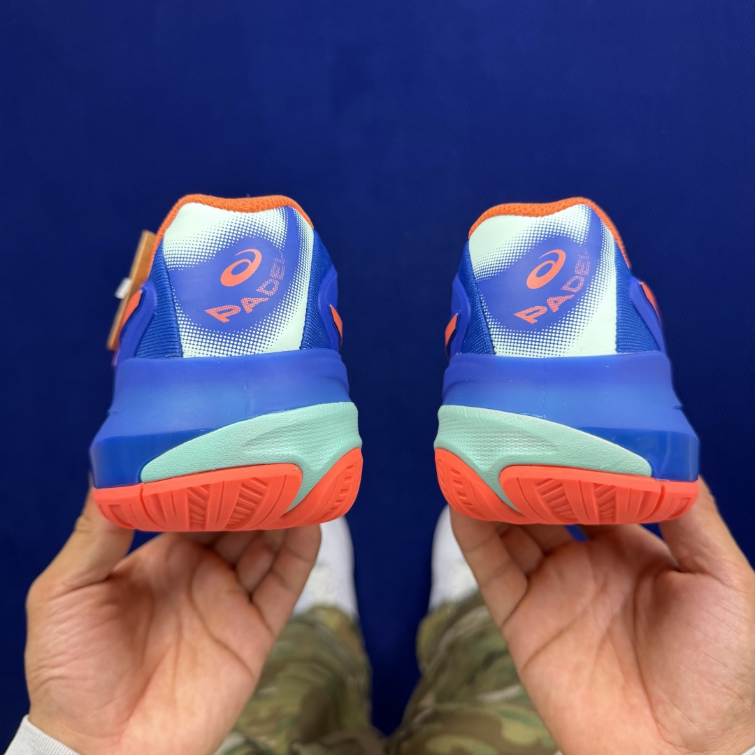 亚瑟士ASICS X10网球鞋，共22色‼️GEL-RESOLUTION X10 第21色:蓝橙外贸爆款