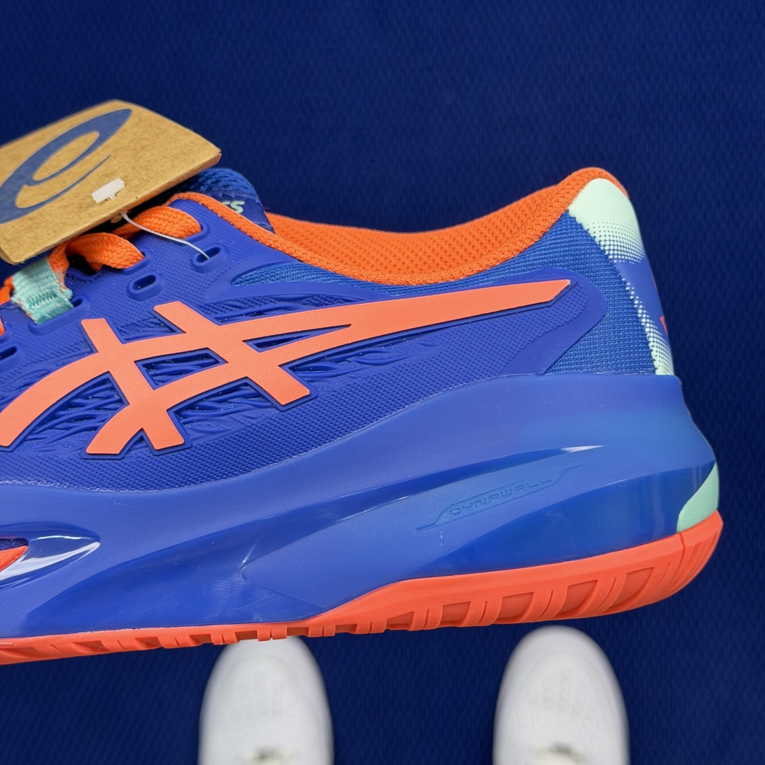 亚瑟士ASICS X10网球鞋，共22色‼️GEL-RESOLUTION X10 第21色:蓝橙外贸爆款