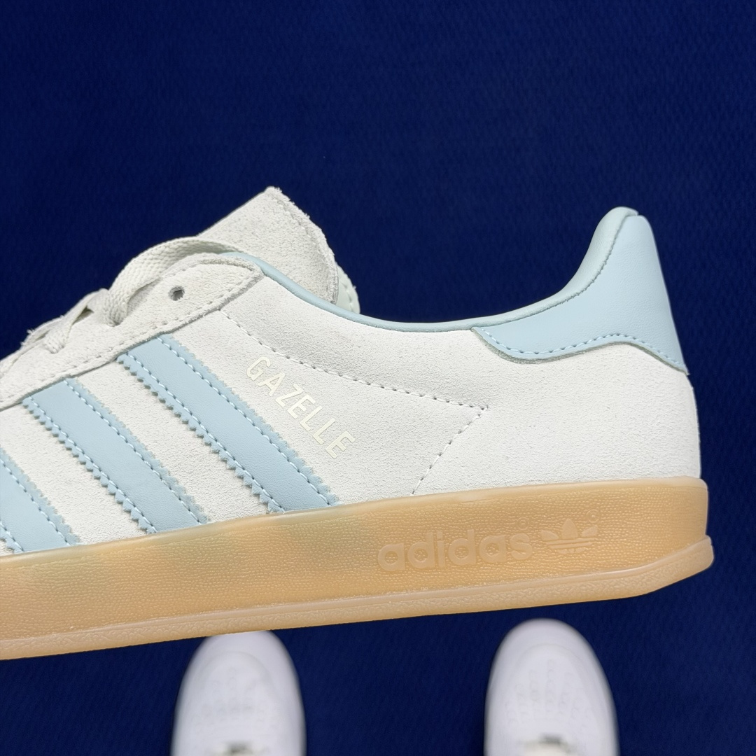 XJ版 极致性价比！阿迪T字德训鞋：亚麻绿Adidas/阿迪达斯 Gazelle 桑巴板鞋samba二代