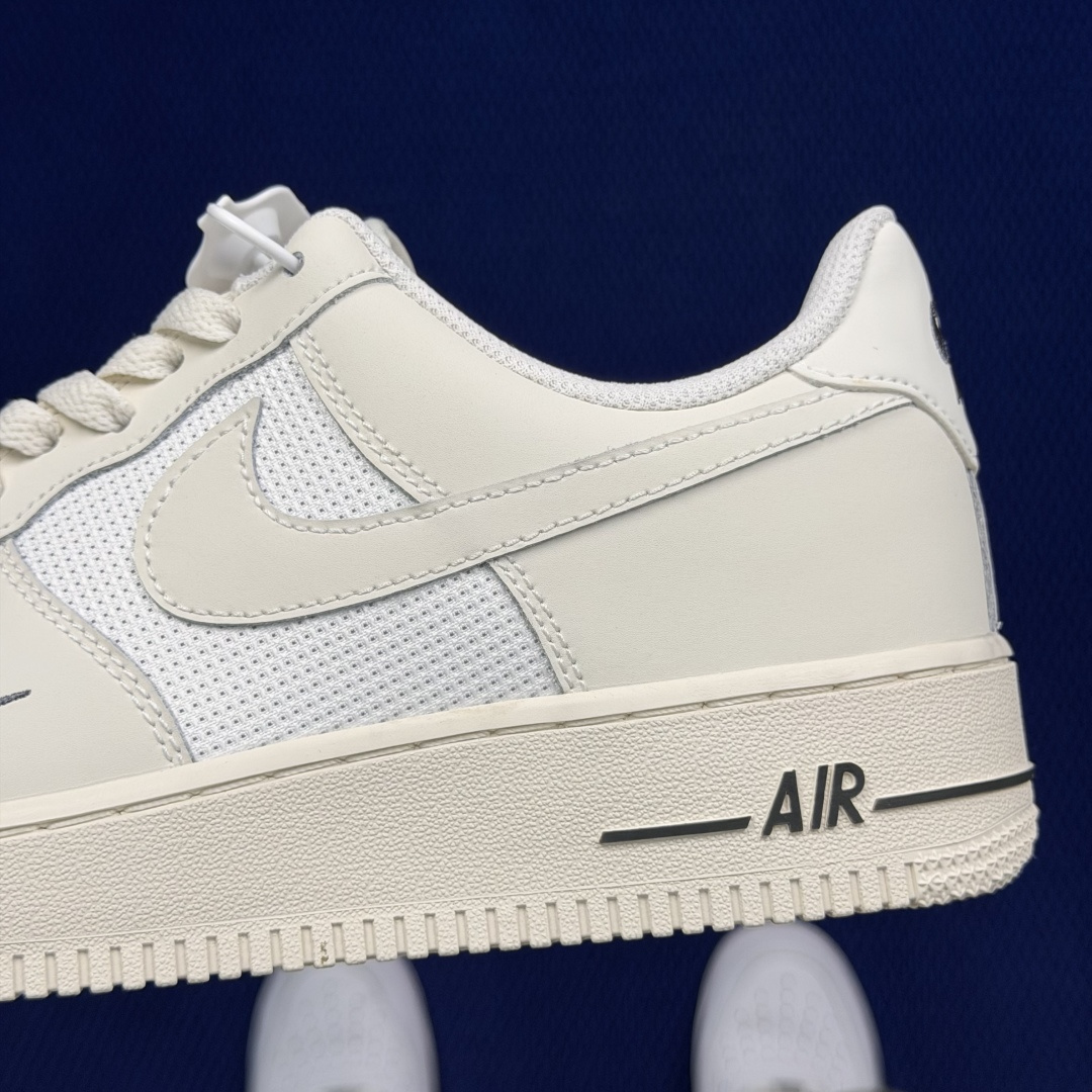 3A空军！第633色：织物无烟煤灰Nike Air Force 1 Low百分百原鞋开发！PT市场真正匠