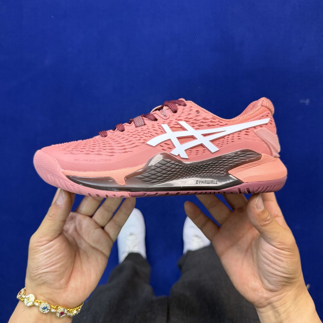 亚瑟士ASICS 9代网球鞋，共22色‼️GEL-RESOLUTION 9 第6色:红白外贸爆款，现货补