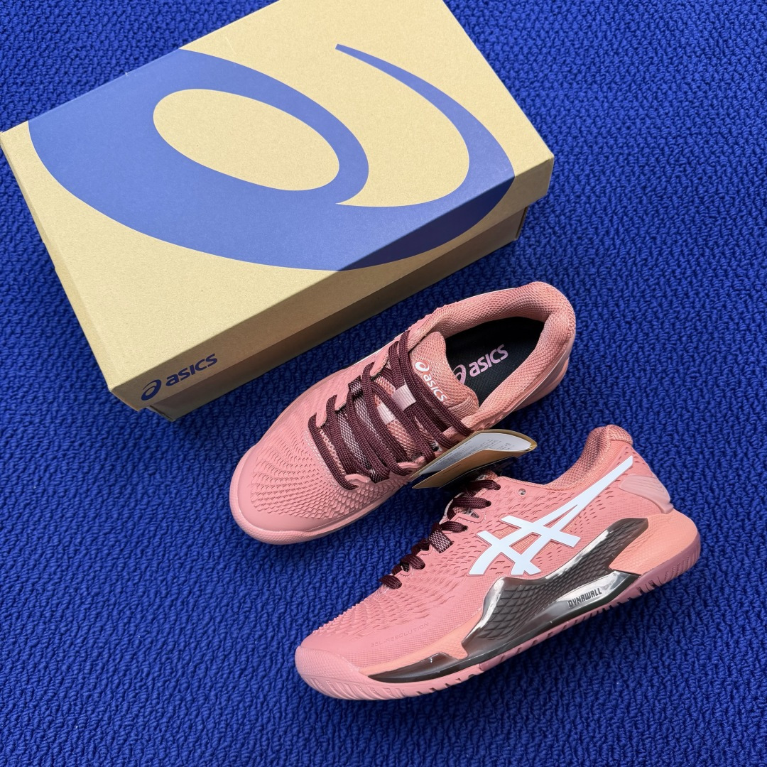 亚瑟士ASICS 9代网球鞋，共22色‼️GEL-RESOLUTION 9 第6色:红白外贸爆款，现货补