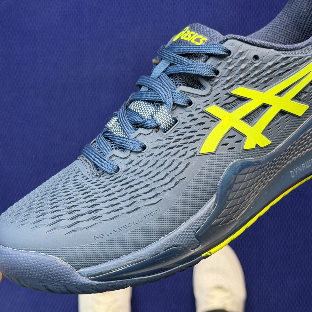 亚瑟士ASICS 9代网球鞋，共22色‼️GEL-RESOLUTION 9 第8色:蓝黄外贸爆款，现货补