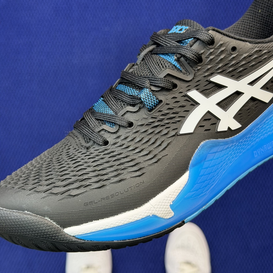 亚瑟士ASICS 9代网球鞋，共22色‼️GEL-RESOLUTION 9 第2色:黑蓝外贸爆款，现货补