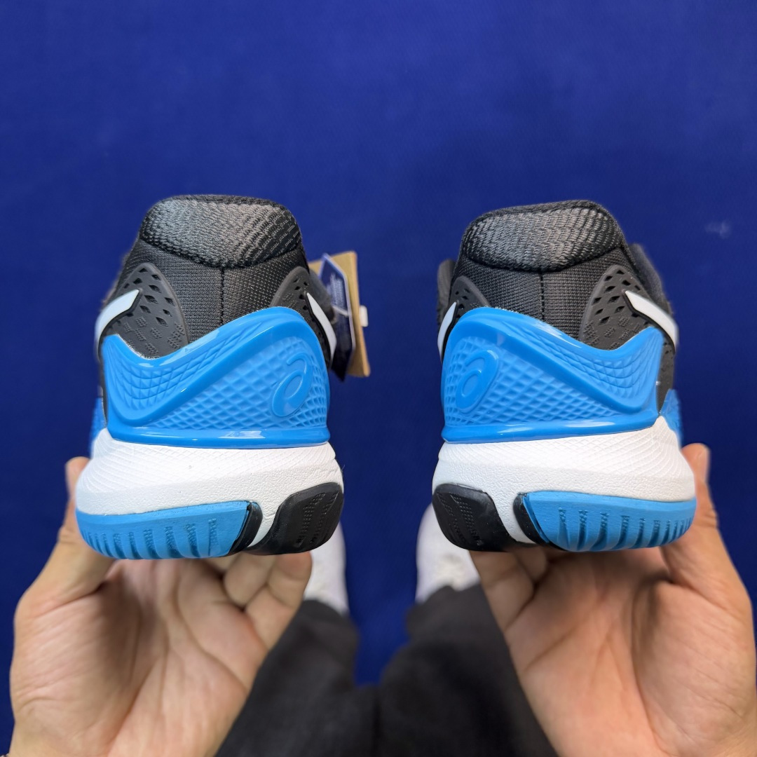 亚瑟士ASICS 9代网球鞋，共22色‼️GEL-RESOLUTION 9 第2色:黑蓝外贸爆款，现货补