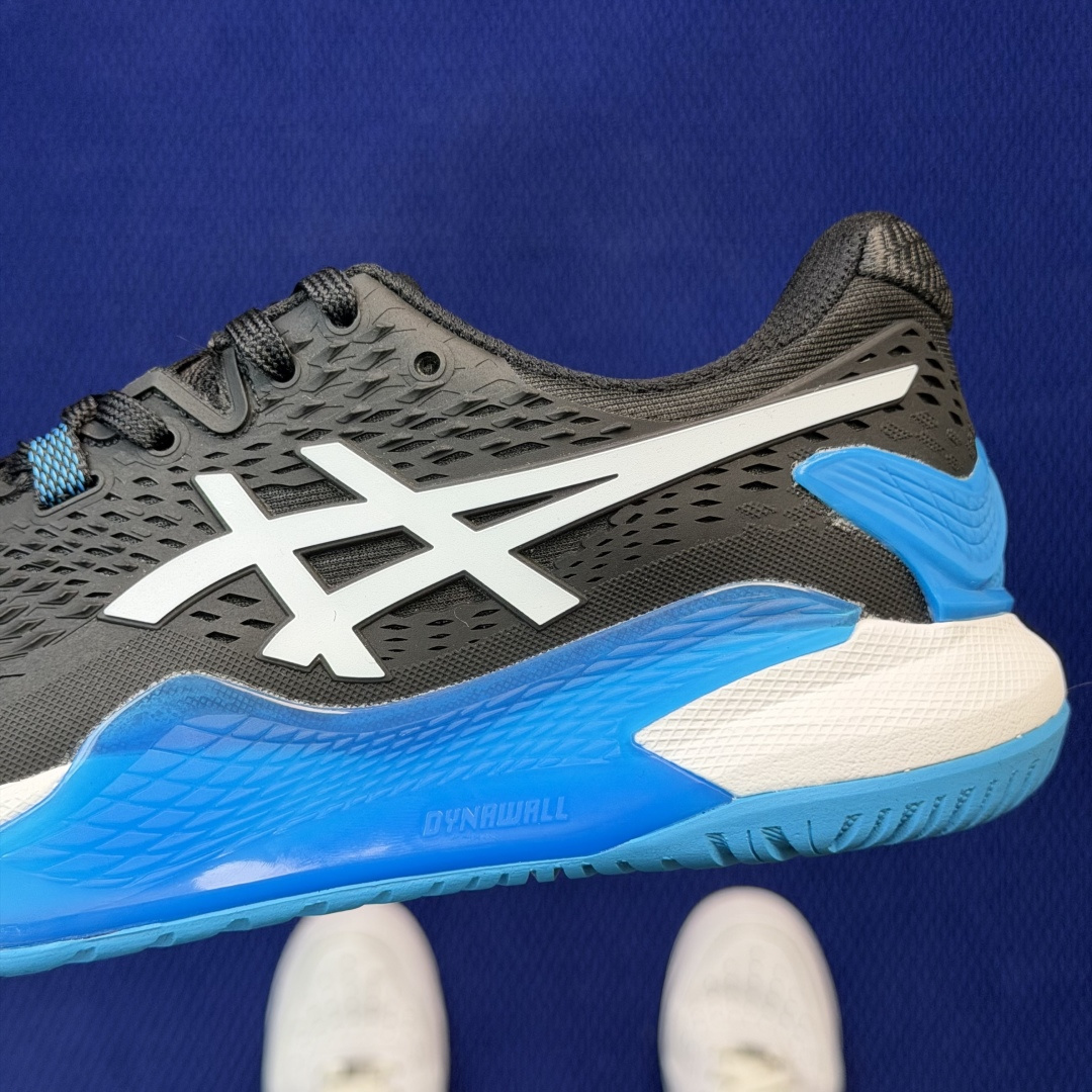 亚瑟士ASICS 9代网球鞋，共22色‼️GEL-RESOLUTION 9 第2色:黑蓝外贸爆款，现货补