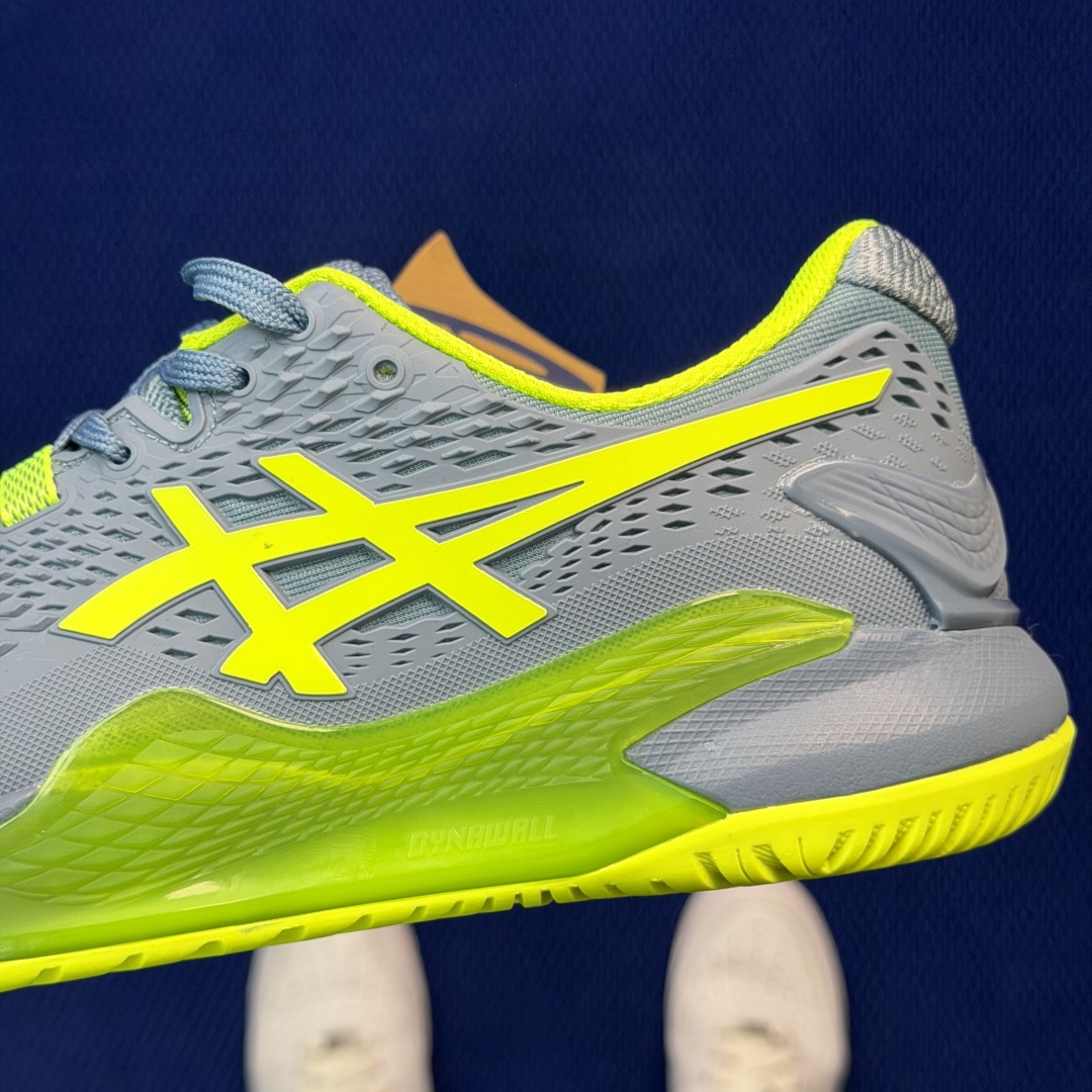 亚瑟士ASICS 9代网球鞋，共22色‼️GEL-RESOLUTION 9 第3色:蓝绿外贸爆款，现货补
