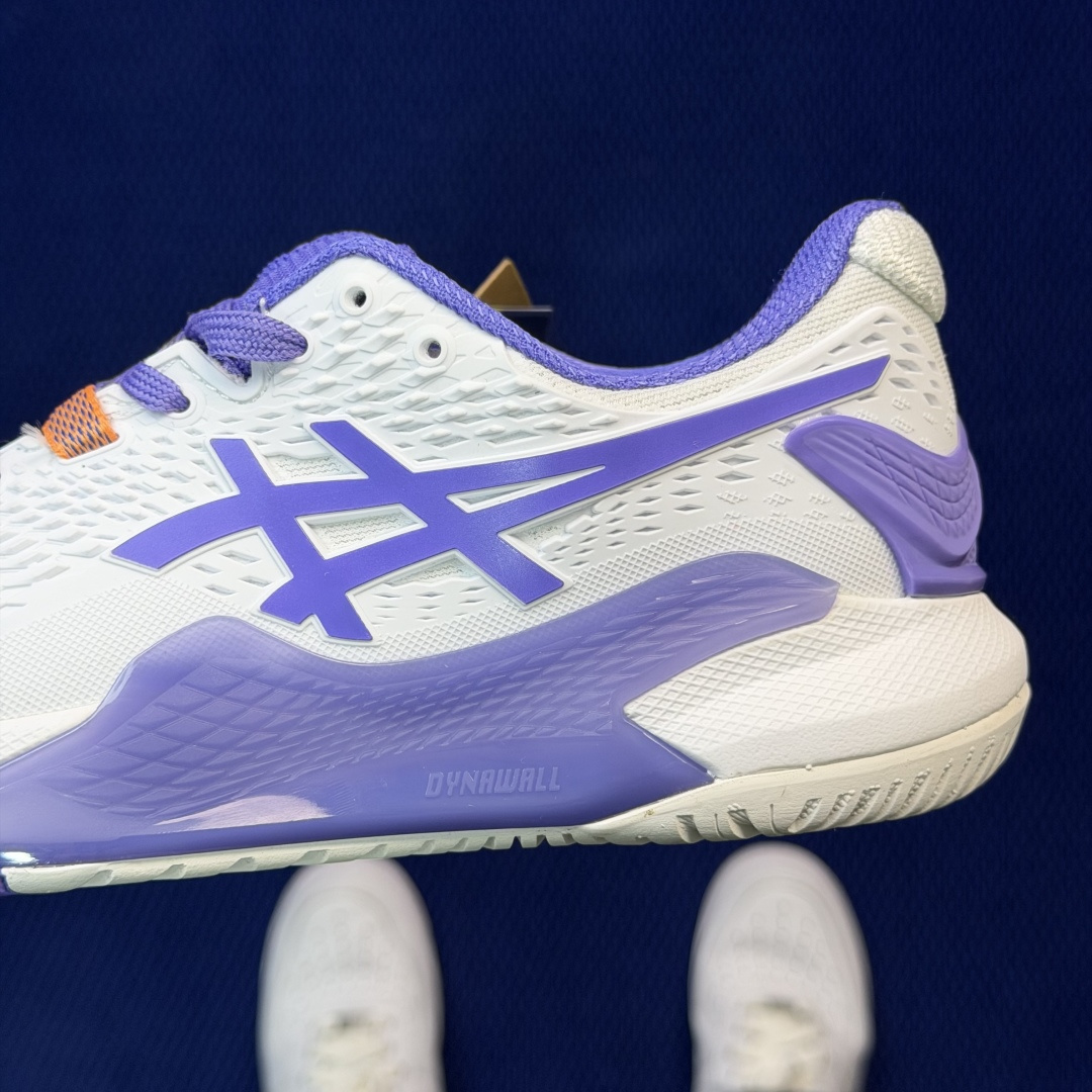 亚瑟士ASICS 9代网球鞋，共22色‼️GEL-RESOLUTION 9 第4色:白紫外贸爆款，现货补