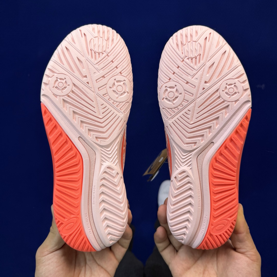 亚瑟士ASICS 9代网球鞋，共22色‼️GEL-RESOLUTION 9 第5色:粉橙外贸爆款，现货补
