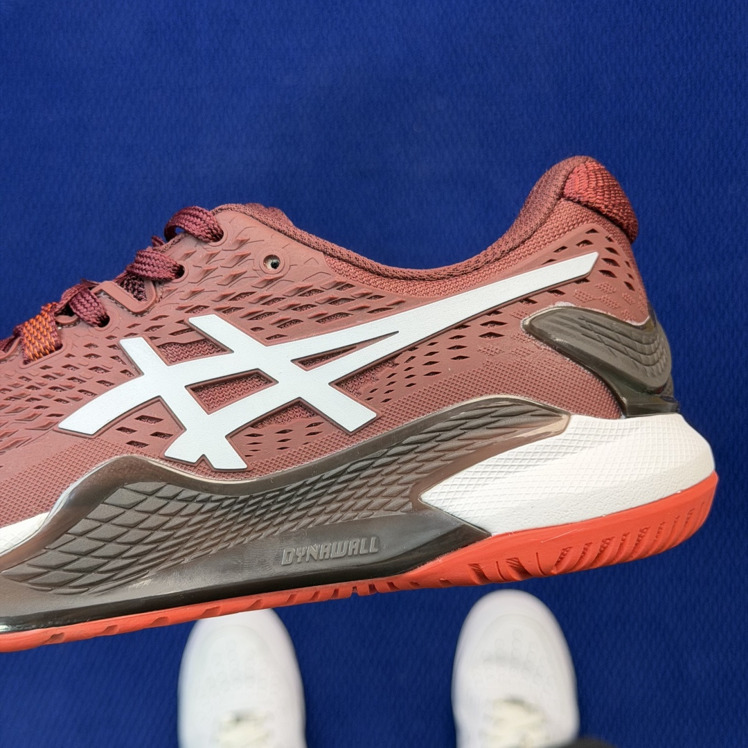 亚瑟士ASICS 9代网球鞋，共22色‼️GEL-RESOLUTION 9 第1色:暗红外贸爆款，现货补