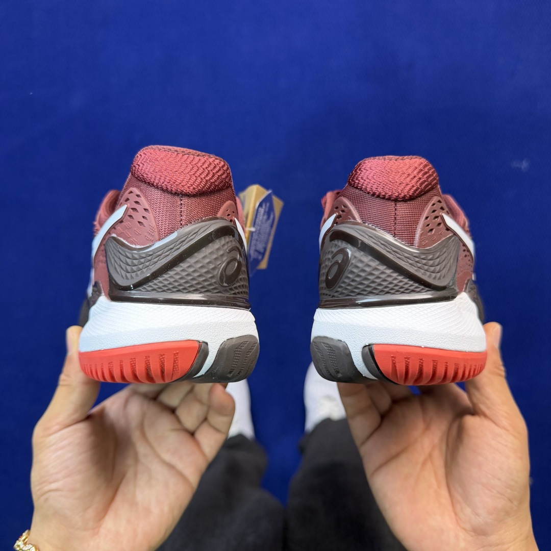 亚瑟士ASICS 9代网球鞋，共22色‼️GEL-RESOLUTION 9 第1色:暗红外贸爆款，现货补