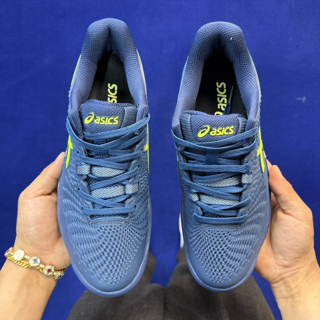 亚瑟士ASICS 9代网球鞋，共22色‼️GEL-RESOLUTION 9 第8色:蓝黄外贸爆款，现货补