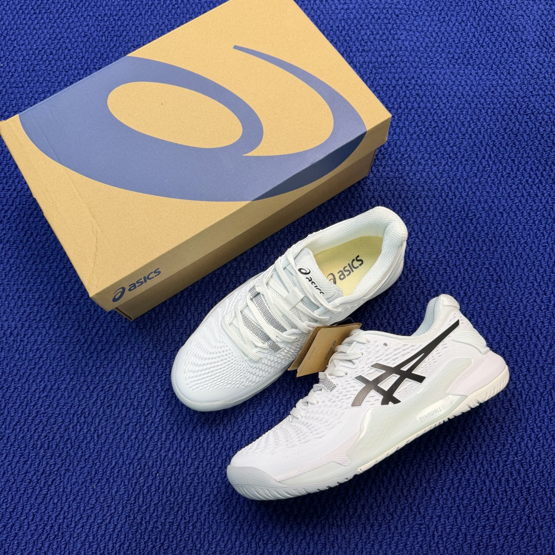 亚瑟士ASICS 9代网球鞋，共22色‼️GEL-RESOLUTION 9 第10色:白黑外贸爆款，现货