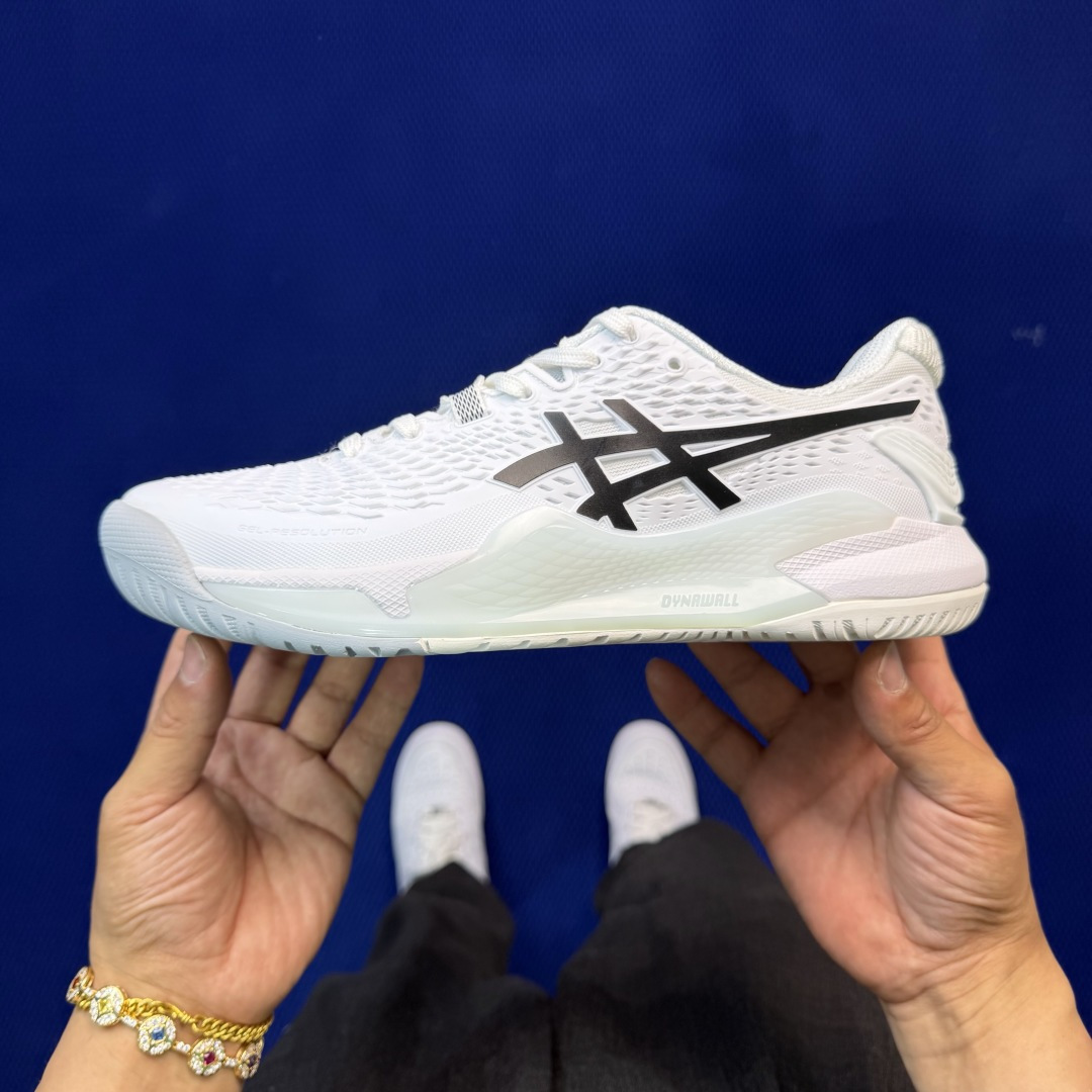 亚瑟士ASICS 9代网球鞋，共22色‼️GEL-RESOLUTION 9 第10色:白黑外贸爆款，现货