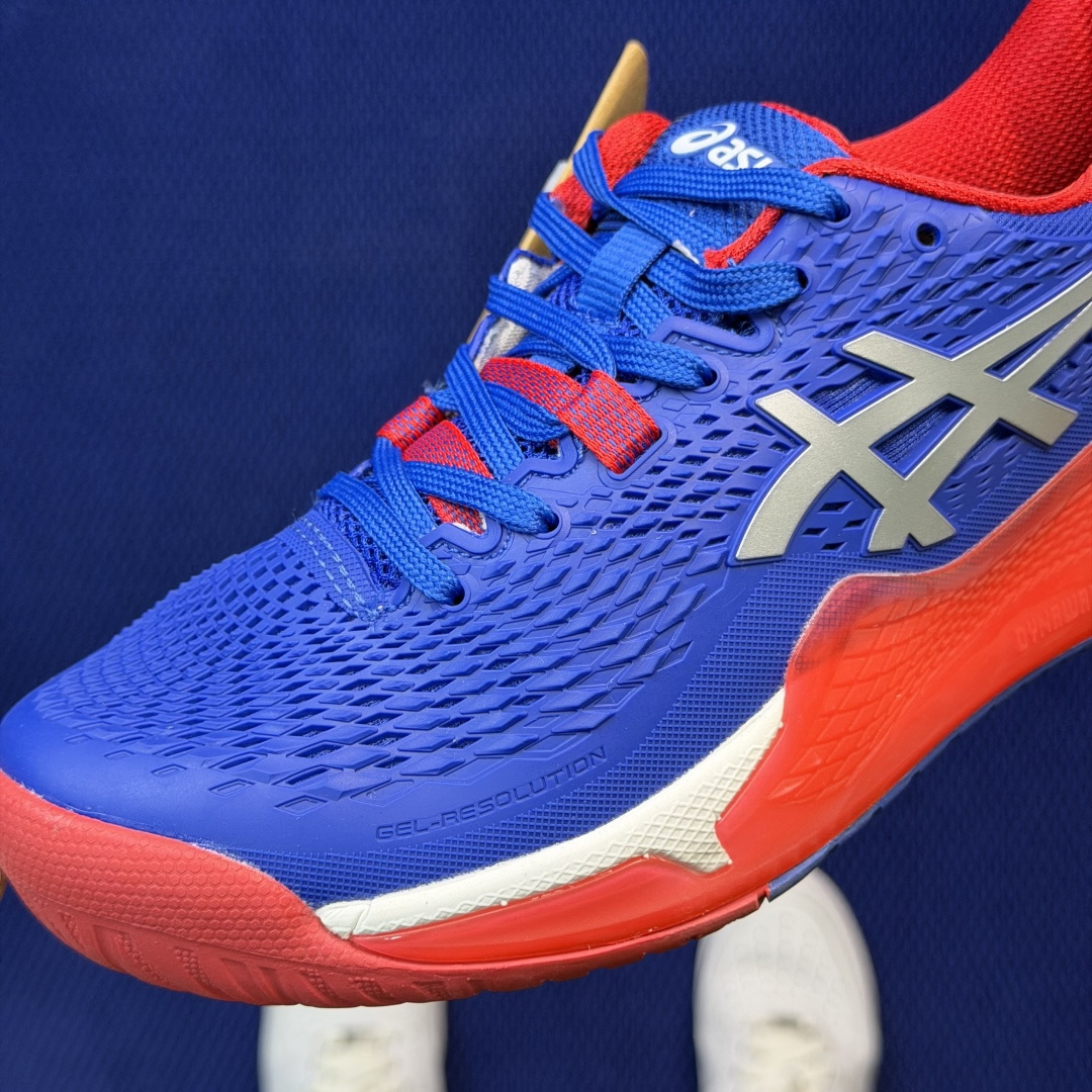 亚瑟士ASICS 9代网球鞋，共22色‼️GEL-RESOLUTION 9 第11色:蓝红外贸爆款，现货
