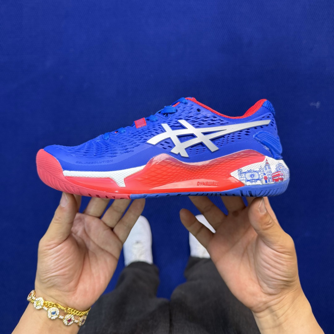亚瑟士ASICS 9代网球鞋，共22色‼️GEL-RESOLUTION 9 第11色:蓝红外贸爆款，现货