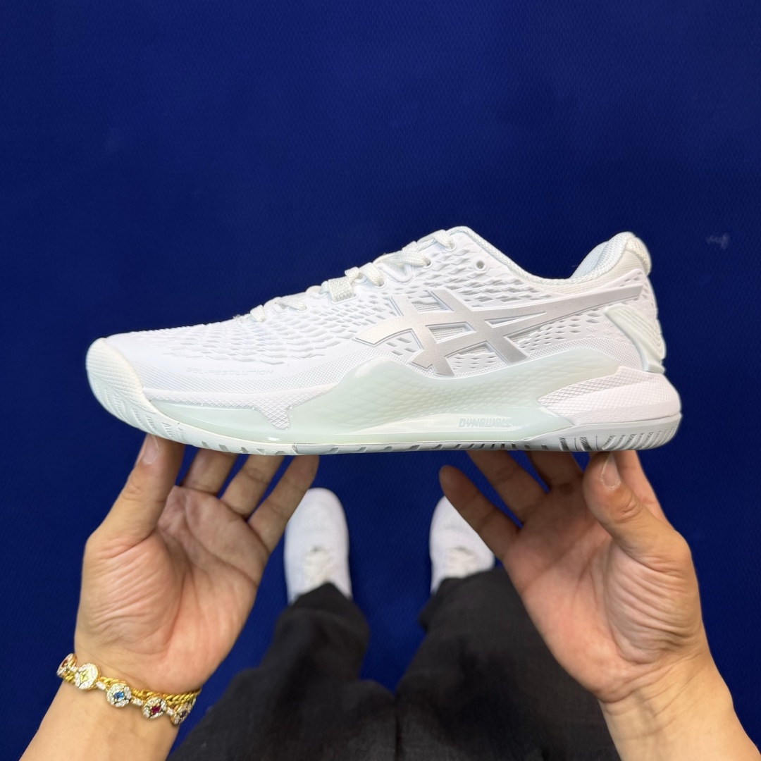 亚瑟士ASICS 9代网球鞋，共22色‼️GEL-RESOLUTION 9 第12色:白银外贸爆款，现货