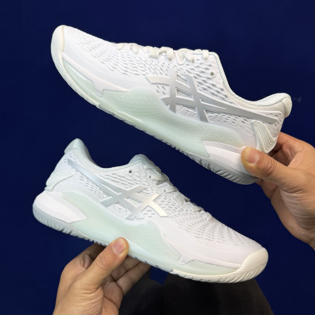 亚瑟士ASICS 9代网球鞋，共22色‼️GEL-RESOLUTION 9 第12色:白银外贸爆款，现货