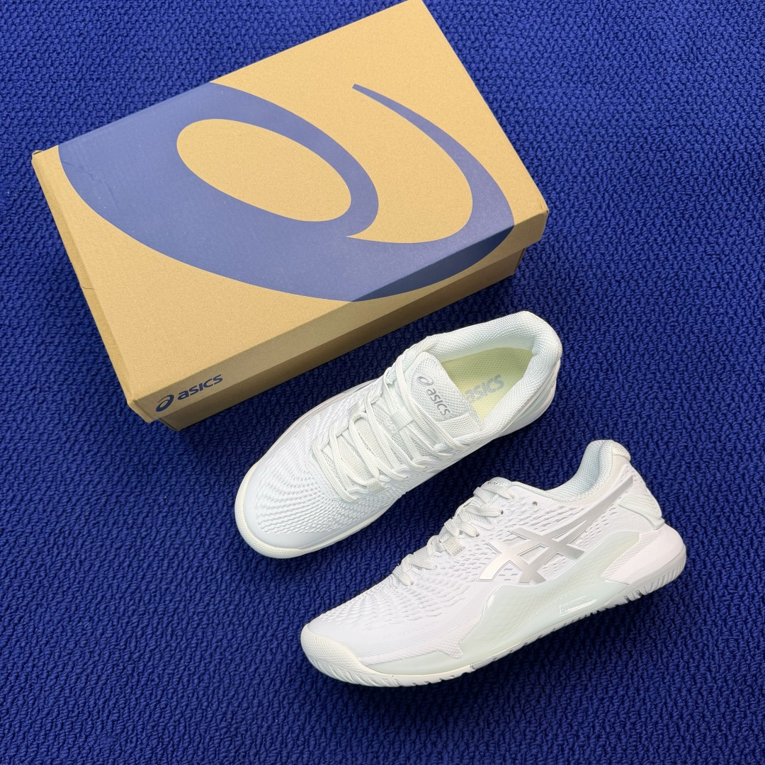亚瑟士ASICS 9代网球鞋，共22色‼️GEL-RESOLUTION 9 第12色:白银外贸爆款，现货