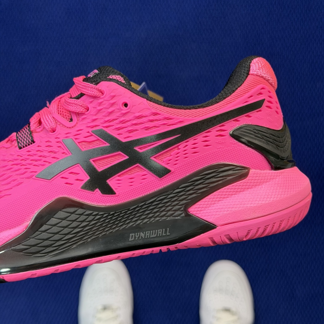 亚瑟士ASICS 9代网球鞋，共22色‼️GEL-RESOLUTION 9 第13色:粉黑外贸爆款，现货