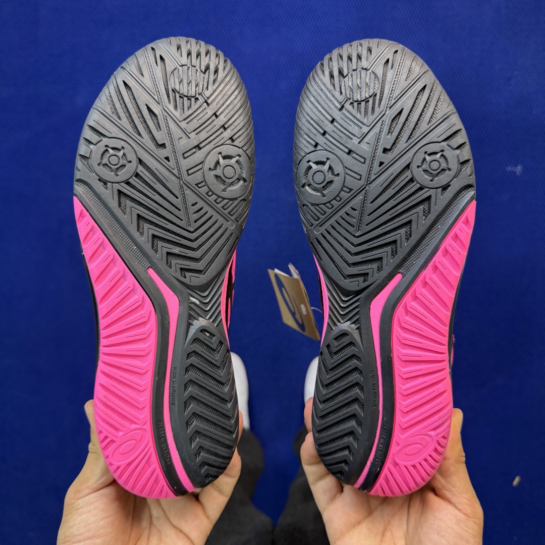 亚瑟士ASICS 9代网球鞋，共22色‼️GEL-RESOLUTION 9 第13色:粉黑外贸爆款，现货