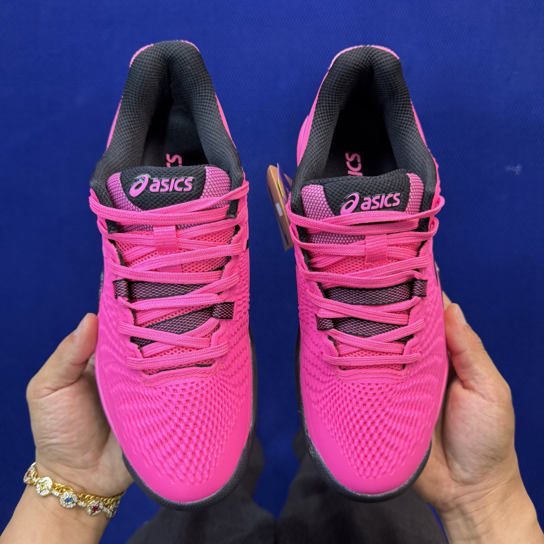 亚瑟士ASICS 9代网球鞋，共22色‼️GEL-RESOLUTION 9 第13色:粉黑外贸爆款，现货