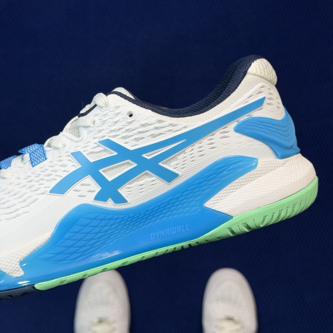 亚瑟士ASICS 9代网球鞋，共22色‼️GEL-RESOLUTION 9 第14色:白水晶蓝外贸爆款，