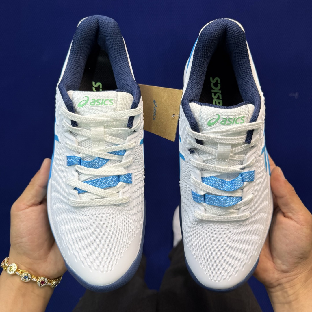 亚瑟士ASICS 9代网球鞋，共22色‼️GEL-RESOLUTION 9 第14色:白水晶蓝外贸爆款，