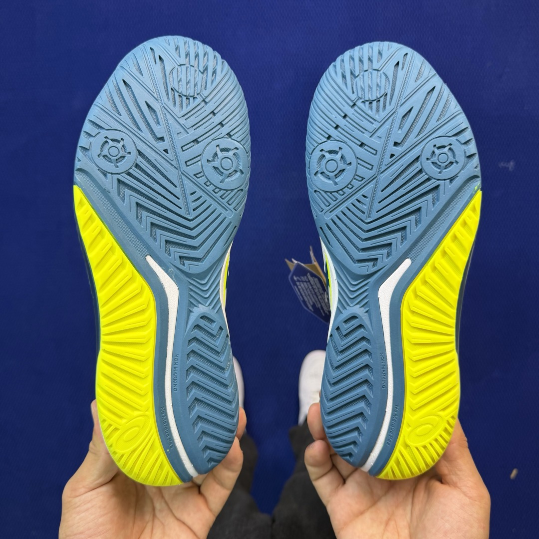 亚瑟士ASICS 9代网球鞋，共22色‼️GEL-RESOLUTION 9 第15色:白蓝外贸爆款，现货
