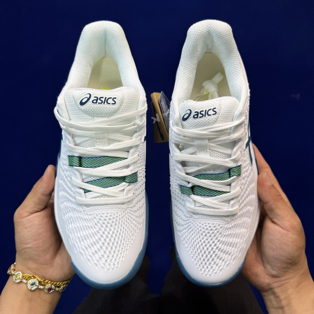 亚瑟士ASICS 9代网球鞋，共22色‼️GEL-RESOLUTION 9 第15色:白蓝外贸爆款，现货