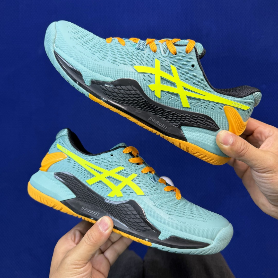亚瑟士ASICS 9代网球鞋，共22色‼️GEL-RESOLUTION 9 第17色:淡绿外贸爆款，现货