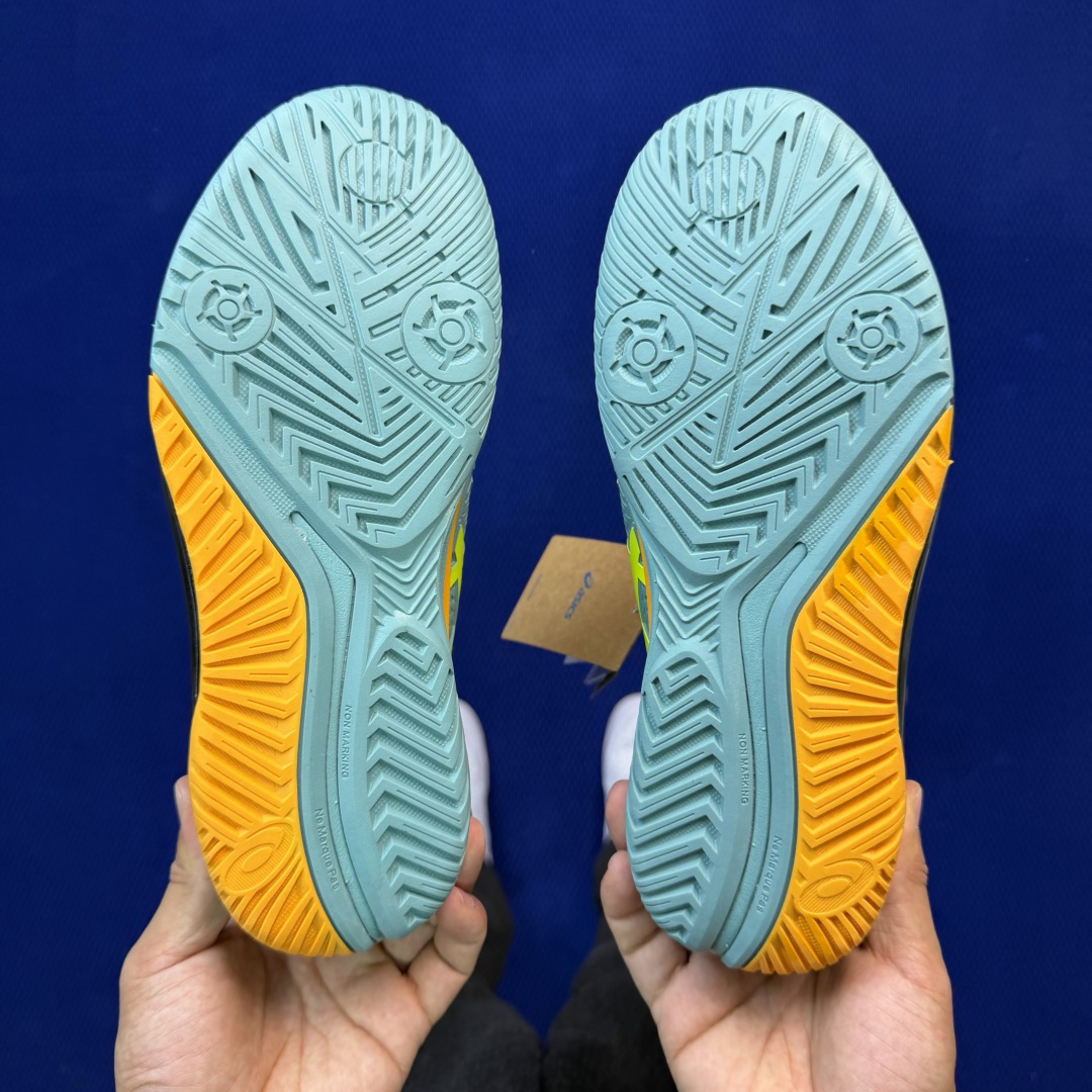 亚瑟士ASICS 9代网球鞋，共22色‼️GEL-RESOLUTION 9 第17色:淡绿外贸爆款，现货