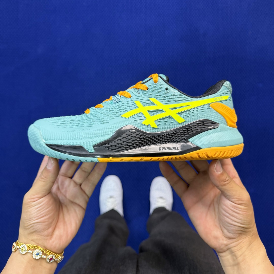 亚瑟士ASICS 9代网球鞋，共22色‼️GEL-RESOLUTION 9 第17色:淡绿外贸爆款，现货