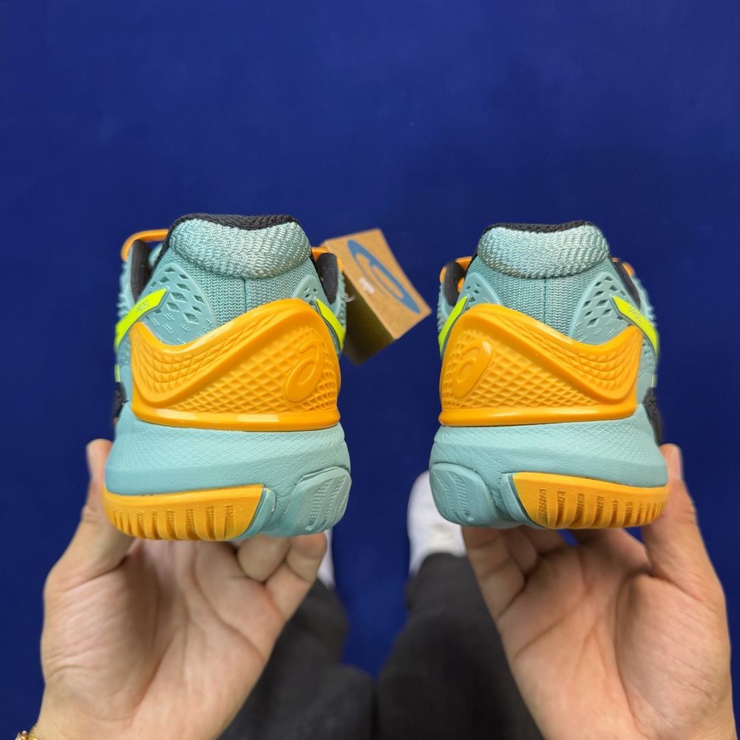 亚瑟士ASICS 9代网球鞋，共22色‼️GEL-RESOLUTION 9 第17色:淡绿外贸爆款，现货